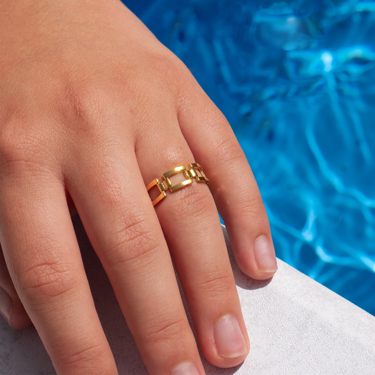 Open sqaure Ring