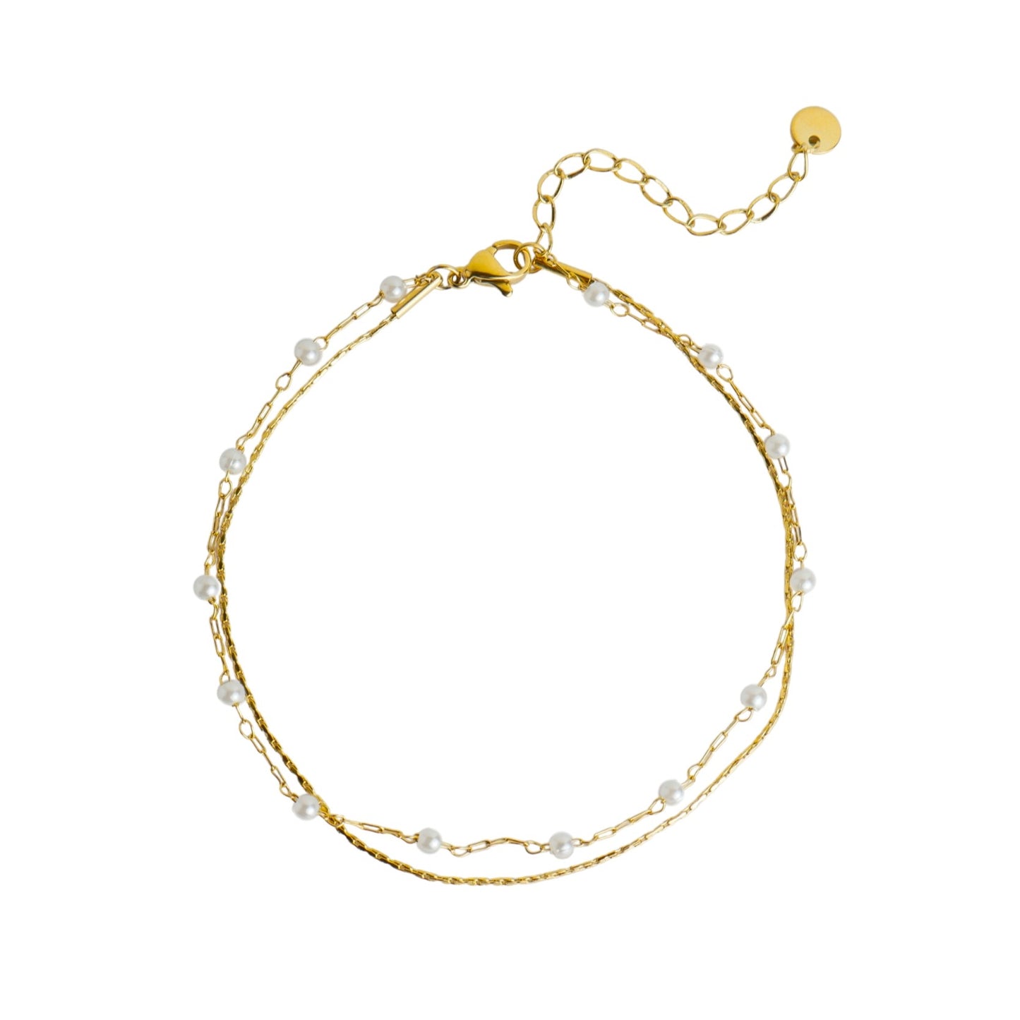 Dünne Layered Fußkette