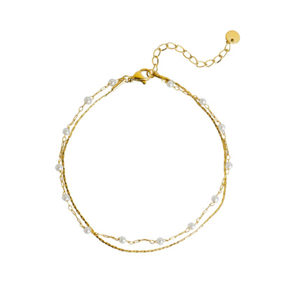 Dünne Layered Fußkette
