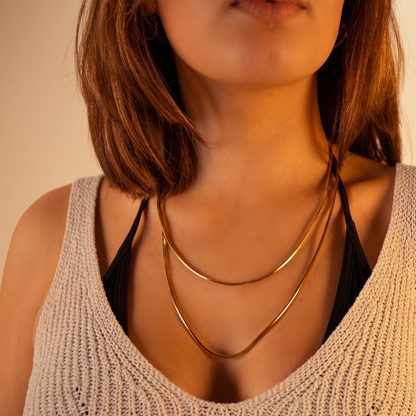 Layered Blade Halskette