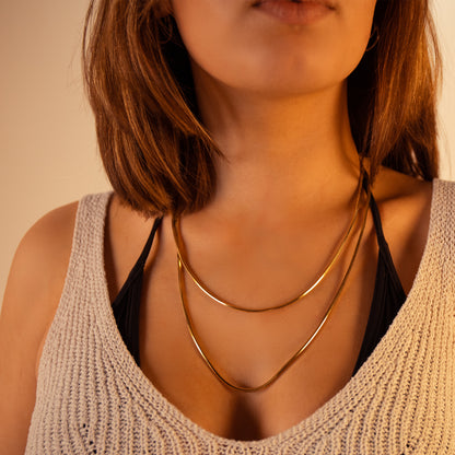 Layered Blade Halskette